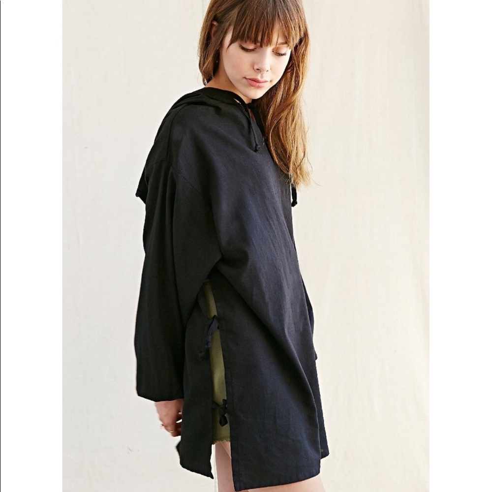 Urban Renewal Remade Side tie Poncho